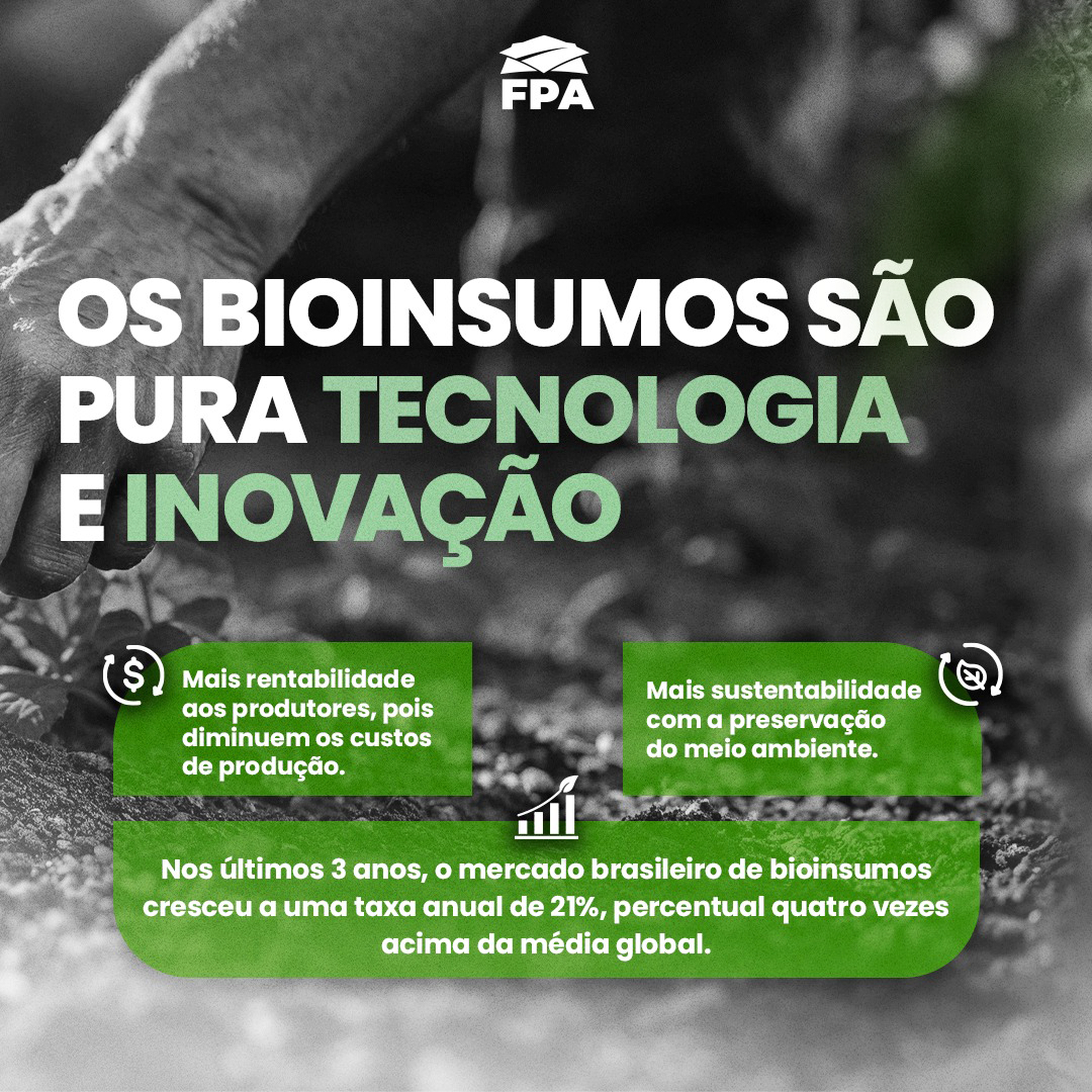 Slide 4 do carrossel Bioinsumos FPA
