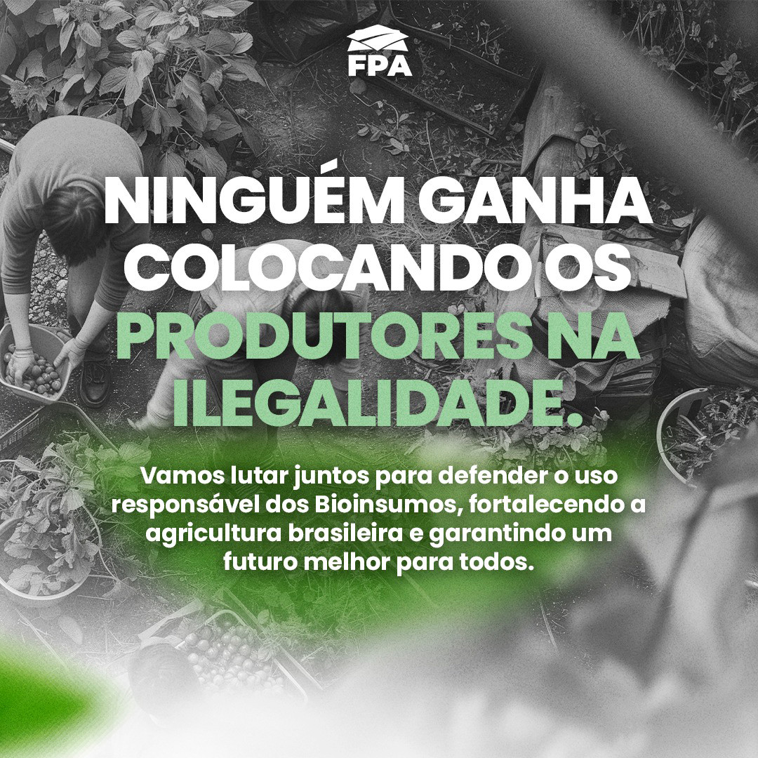 Slide 7 do carrossel Bioinsumos FPA