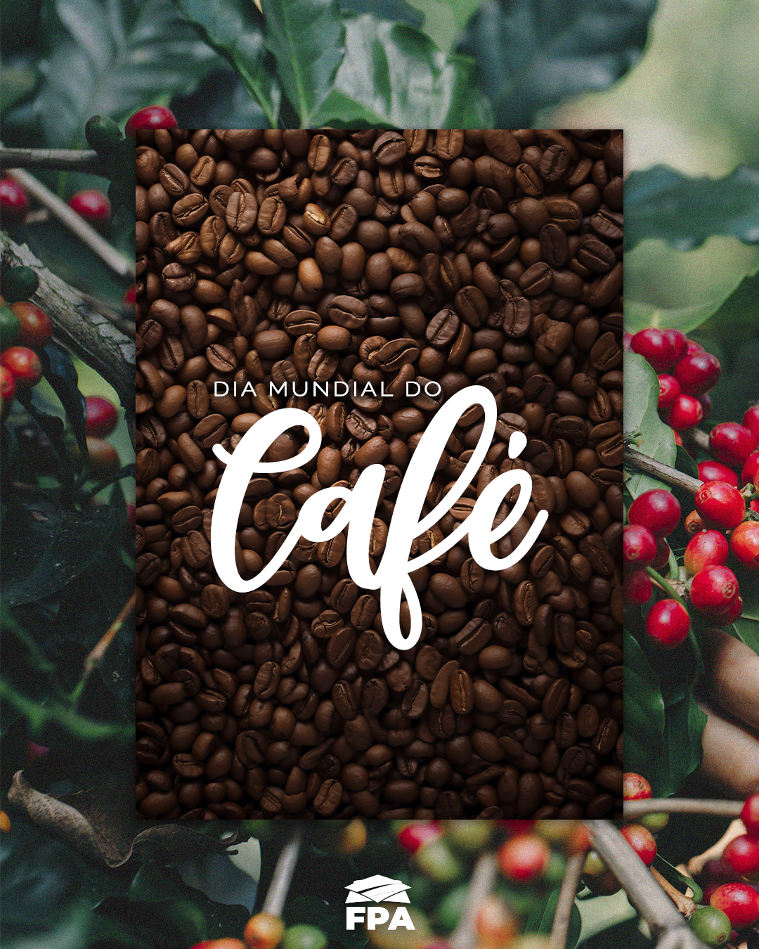 Arte FPA para o Dia Mundial do Café