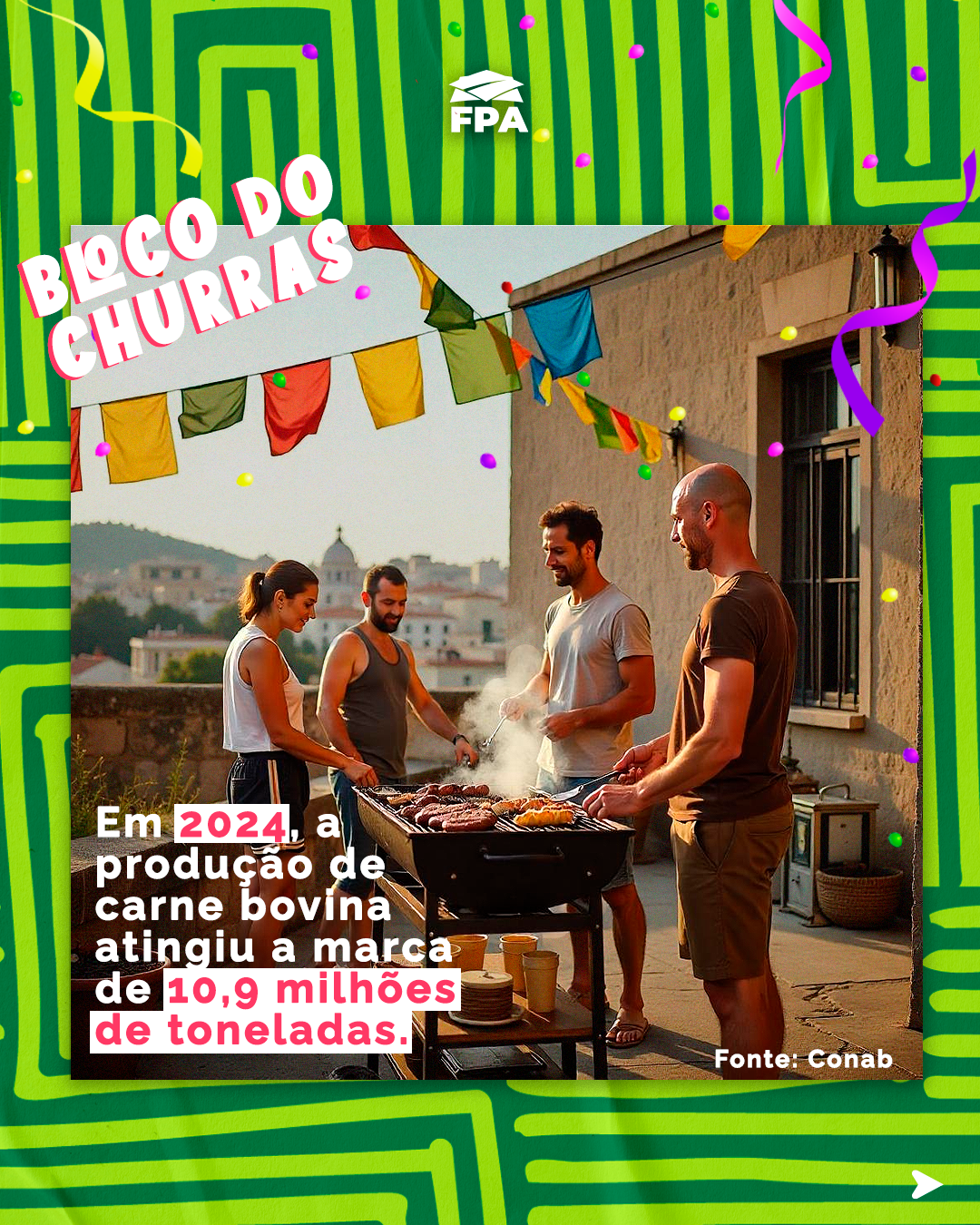 Slide 2 do carrossel Carnaval e Agro FPA
