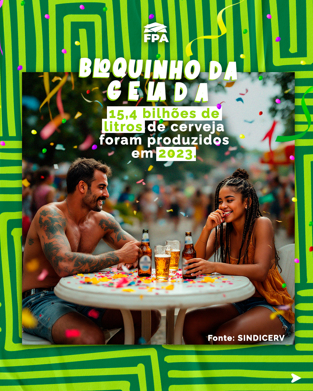 Slide 3 do carrossel Carnaval e Agro FPA