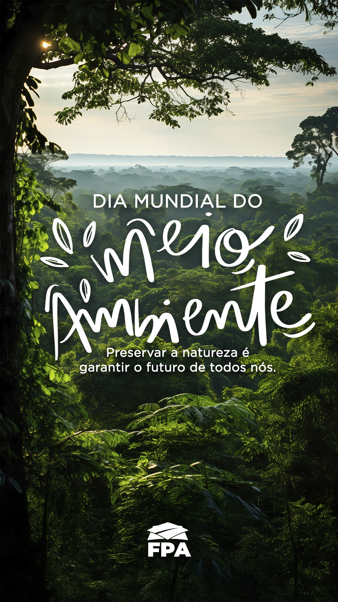 Arte FPA para o Dia Mundial do Meio Ambiente