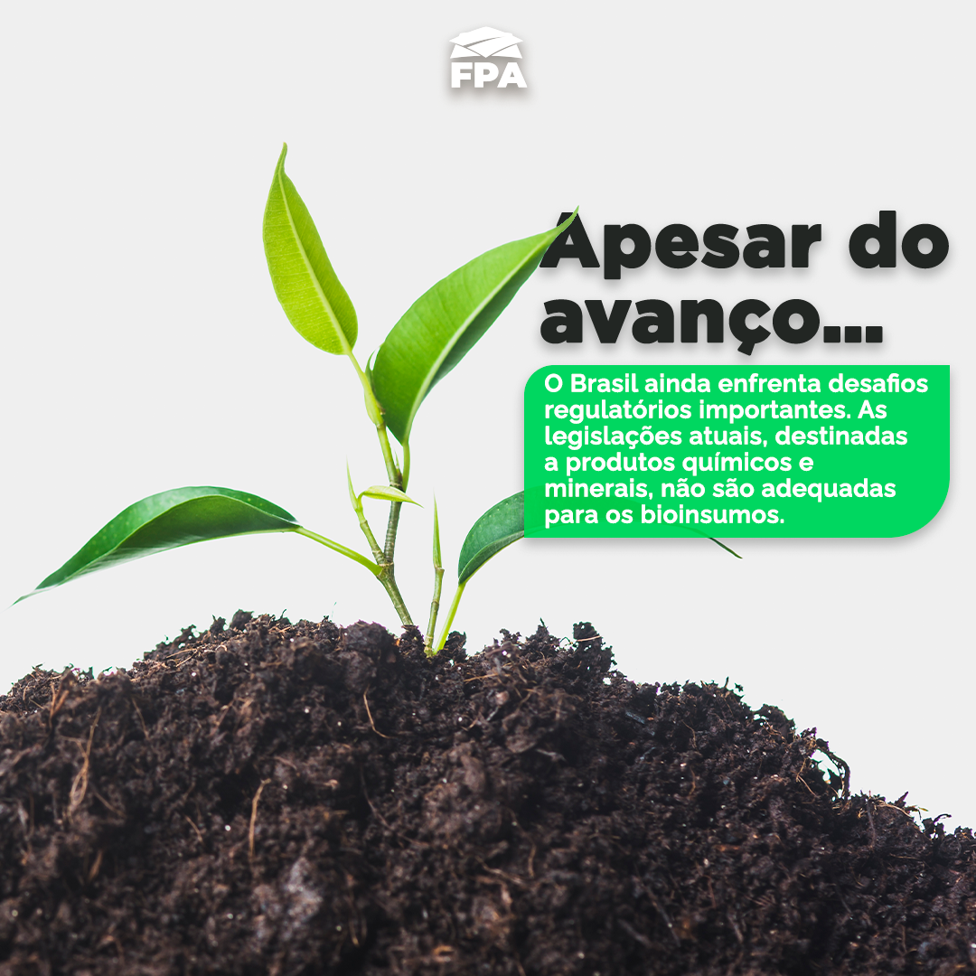 Slide 3 do carrossel Mercado Global de Bioinsumos FPA