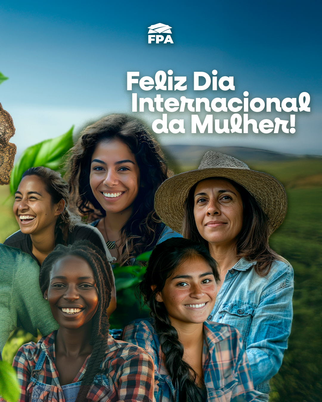 Slide 5 do carrossel Dia Internacional da Mulher no Agro FPA
