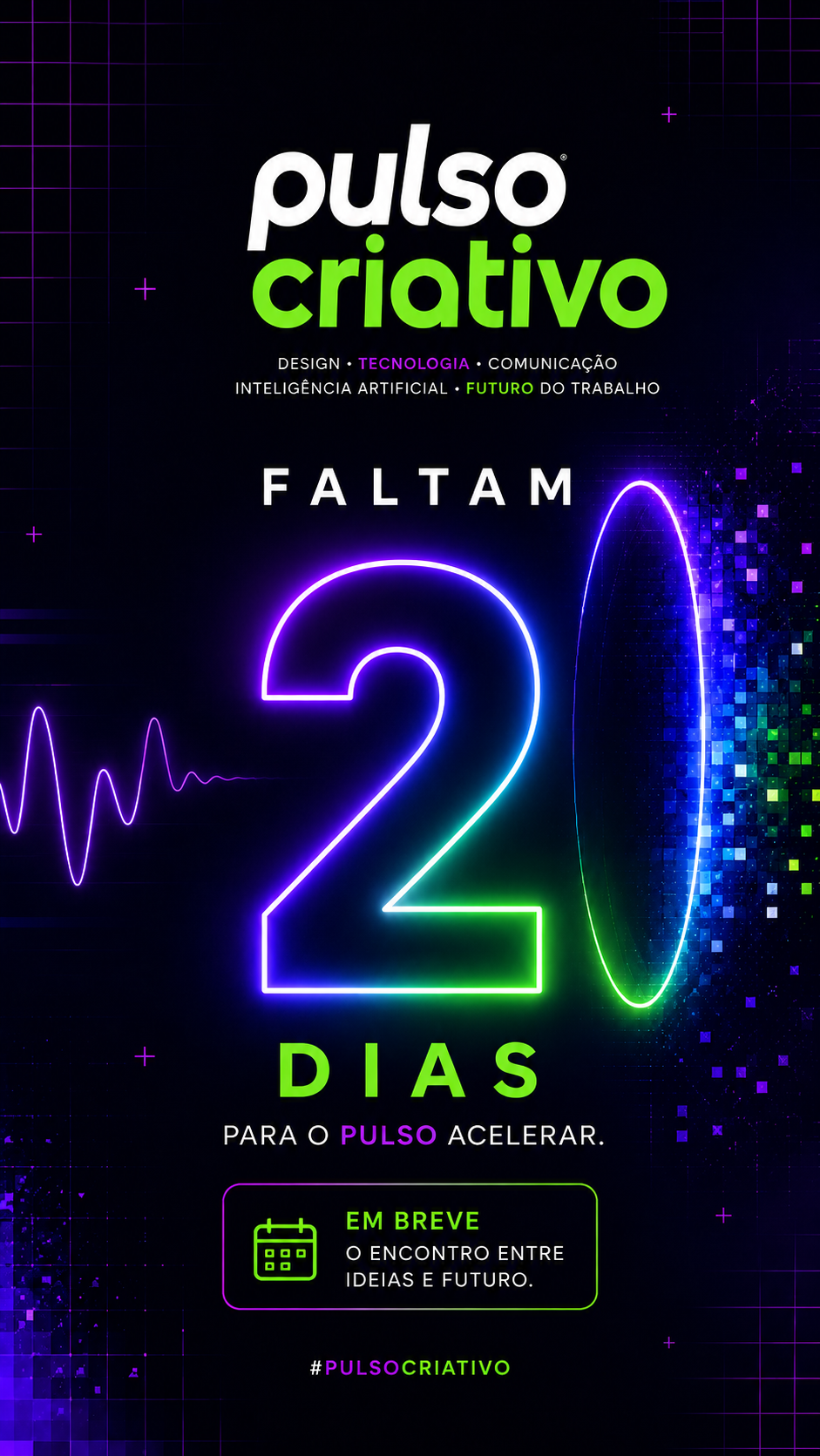 Story de contagem regressiva faltam 2 dias