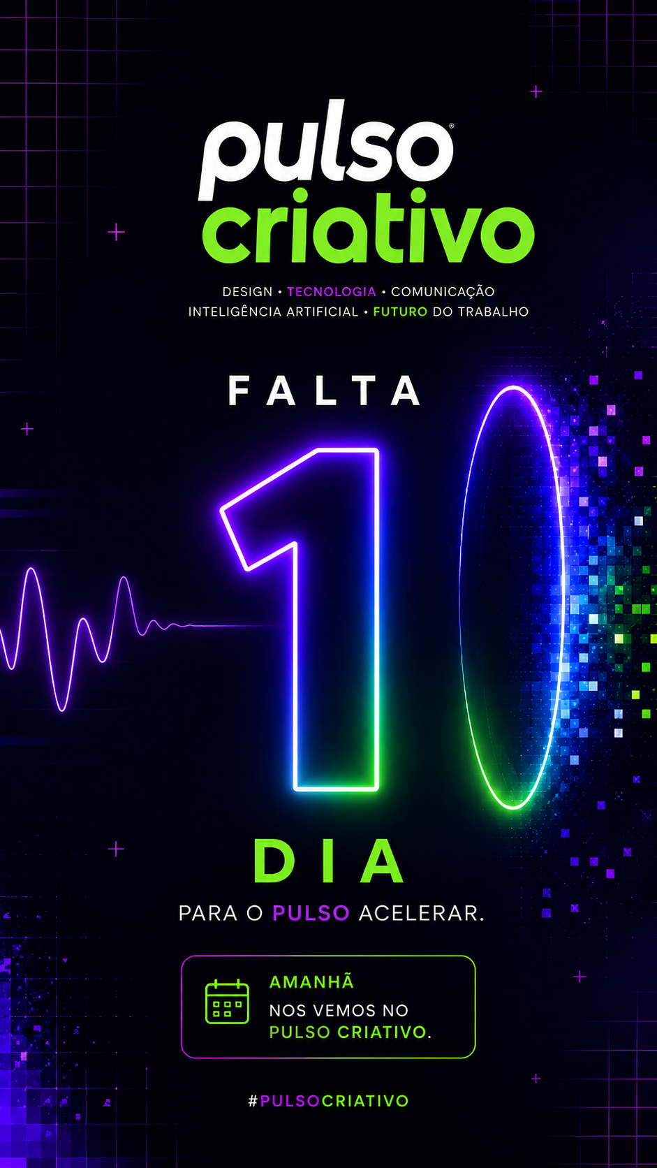 Story de contagem regressiva faltam 3 dias