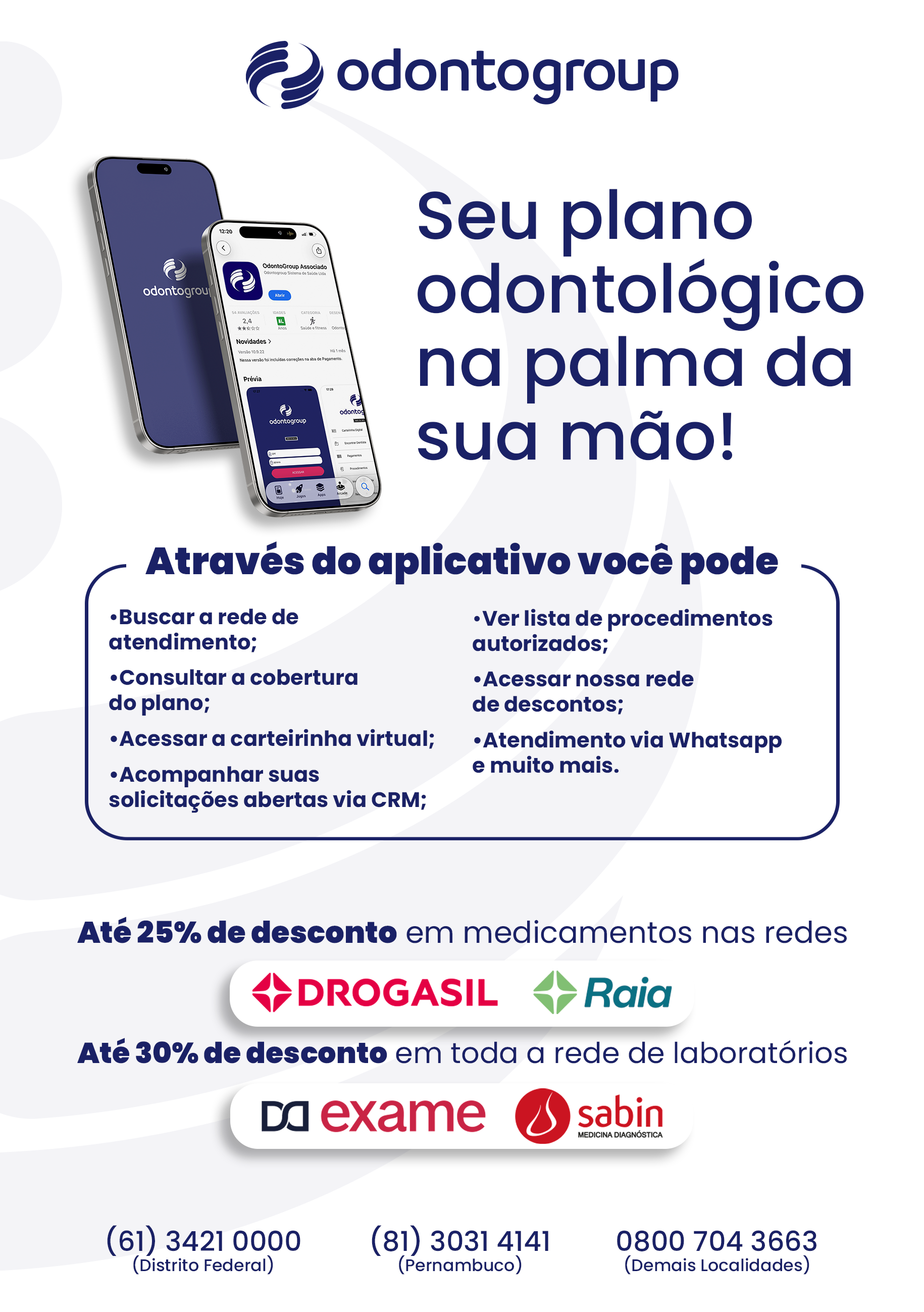 Post Odontogroup sobre aplicativo e concierge